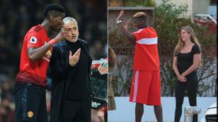 Paul Pogba revealed a photograph sent by Jose Mourinho was the beginning of the end of their relationship