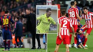 Diego Simeone used to tell his players the only way to stop Lionel Messi was to 'pray'