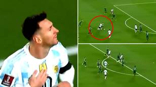 Lionel Messi Scores With Stunning Individual Effort In Record-Breaking Hat-Trick For Argentina