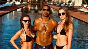 David Haye speaks out on his 'throuple' relationship with two women