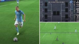 YouTuber puts Mbappe, Haaland and Davies in FIFA 23 speed test to prove who is the game's fastest player