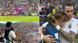 So many Argentina fans gave Luka Modric a standing ovation as he left the pitch, he deserved it