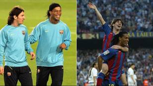 Ronaldinho sends touching message to Lionel Messi in a letter to his younger self
