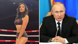 Boxing Ring Girl Calls Out Russian President Vladimir Putin For Fight And Vows To Be 'Aggressive'