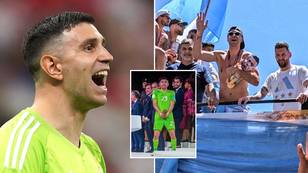 Emi Martinez branded 'the most hated man in football' by World Cup winner