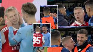 Oleksandr Zinchenko was 'bullied like a little brother' by Man City players at full-time
