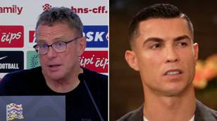 Ralf Rangnick has finally had his say on Cristiano Ronaldo's explosive 'he's not even a coach' claim