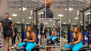 Watch Anthony Joshua Make A Female Powerlifter 'Crumble' With One Comment In Gym