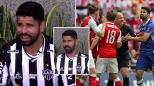 Diego Costa Has Said He'd Tackle His Own Mother To Win A Game At Atletico Mineiro