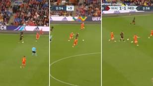 Frenkie De Jong Produced A Midfield-Splitting Burst For Netherlands' Winner, Left Everyone Behind Him