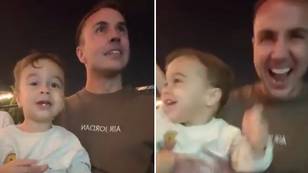 Mario Gotze celebrated Argentina's World Cup final win with son, eight years after breaking Lionel Messi's heart
