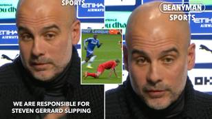 Guardiola makes brutal jibe at Liverpool icon in defence of Man City titles