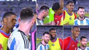 Heartwarming footage emerges of Panama players wanting photos with Lionel Messi, it's a must-watch