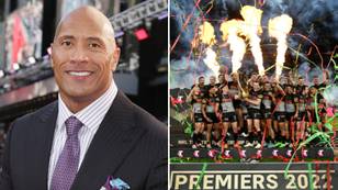 Hollywood megastar Dwayne 'The Rock' Johnson could be the face of rugby league in America