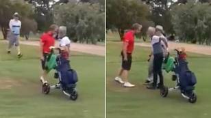 Aussie golfers go toe-to-toe in heated screaming match in viral video