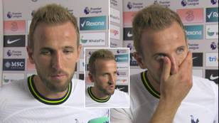 Harry Kane accidentally says "It’s always nice to get a last minute winner" after equalising vs Chelsea