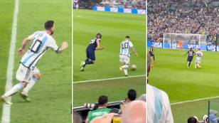 Fan footage of Lionel Messi making Josko Gvardiol look average has gone viral, it's poetry in motion