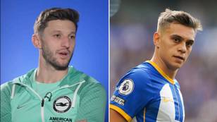 Adam Lallana is not too bothered about Brighton losing Leandro Trossard