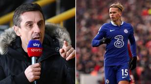 Gary Neville raves about Chelsea new boy Mykhailo Mudryk after only 10 minutes of watching him