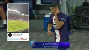 Achraf Hakimi’s response to being booed by Maccabi Haifa fans in Israel