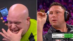 Michael van Gerwen savagely mocked Gerwyn Price for wearing headphones at the World Darts Championship