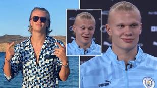 Erling Haaland Was ‘Ambushed’ By Manchester City Star On Holiday