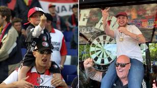 The Feyenoord Fan Behind 'Middle Finger' Meme Recreates Famous Picture, 20 Years On