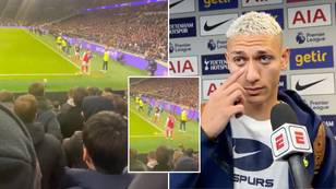 Richarlison refused to fist-bump Brazil teammate Gabriel Martinelli in North London derby, he was fuming