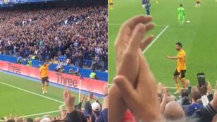 Diego Costa ensured he received a standing ovation on Stamford Bridge return