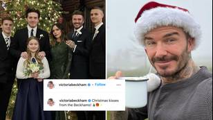 Eagle-eyed fans spotted incredible detail in David Beckham's family Christmas photo