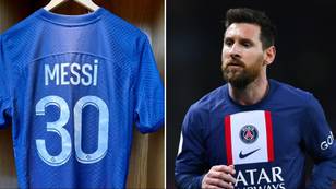 Lionel Messi's match-worn shirt vs Angers sells at auction for record fee