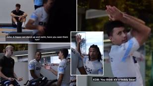 Man City players get into heated debate about whether they would rather swim with a hippo or a crocodile
