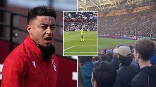 'Lingard's a w**ker everywhere he goes' - Jesse Lingard abused by fans on his return to West Ham