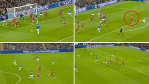 Liverpool score rapid counter attack after nearly going behind to Everton corner