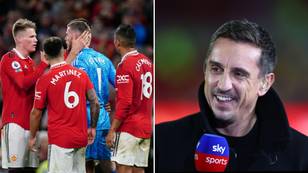 "Absolutely fantastic" - Gary Neville says one Man United player was truly brilliant against West Ham