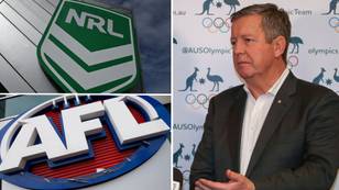 Olympics boss accusses NRL and AFL of hogging all the sports funding