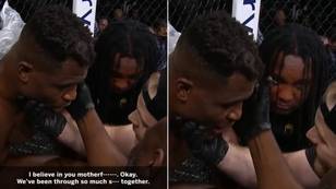 Francis Ngannou's Head Coach Gave A Moving And Inspirational Talk Before Final Round At UFC 270