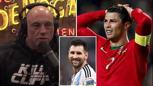 Top five players of all time debate surprisingly came up on Joe Rogan's podcast and Cristiano Ronaldo was left OUT