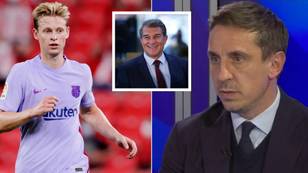 Gary Neville Tells Frenkie De Jong To Take Legal Action Against Barcelona After Being Asked To Take 50 Per Cent Pay Cut