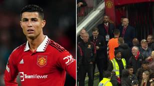 Peter Schmeichel is 'disappointed' with Cristiano Ronaldo after he stormed down the tunnel in Man United's win over Spurs