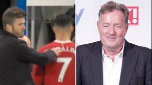 Piers Morgan Brutally Slams Michael Carrick For Dropping Cristiano Ronaldo And Agrees With Roy Keane's Assessment