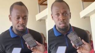 Usain Bolt looks a shadow of his former self after losing £10 million to scammers