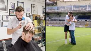 Ex-England goalkeeper Ben Foster becomes a barber in post-footy career swap