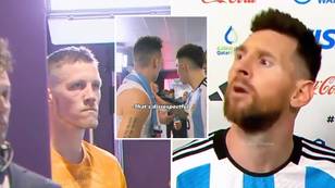 Full video of Lionel Messi's spat with Wout Weghorst emerges
