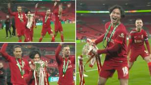 Liverpool Players Encourage Crowd To Cheer Takumi Minamino In Truly Heartwarming Scenes