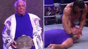Ric Flair passes out twice during wrestling comeback at 73-years-old