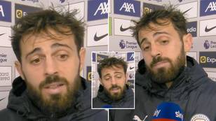 A frustrated Bernardo Silva doesn't hold back in post-match interview and slams referee