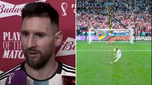 Lionel Messi breaking down how he studied Croatia's goalkeeper on penalties before scoring one is truly fascinating