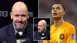 Erik ten Hag's interesting reaction to Cody Gakpo question has excited Man Utd fans