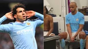 Micah Richards claims Carlos Tevez once punched Vincent Kompany during a dressing room row at Man City